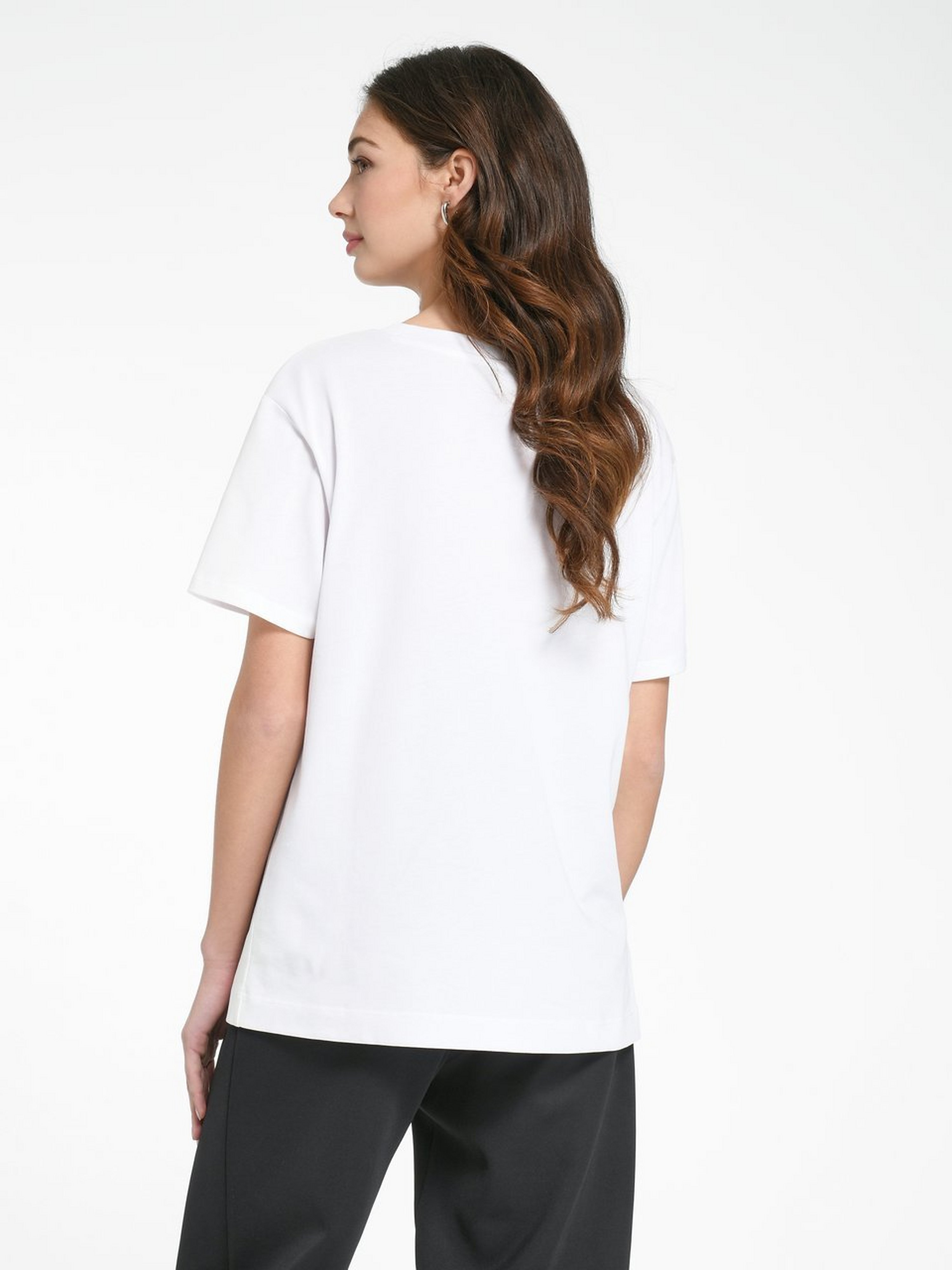 Rundhals-Shirt mit 1/2-Arm