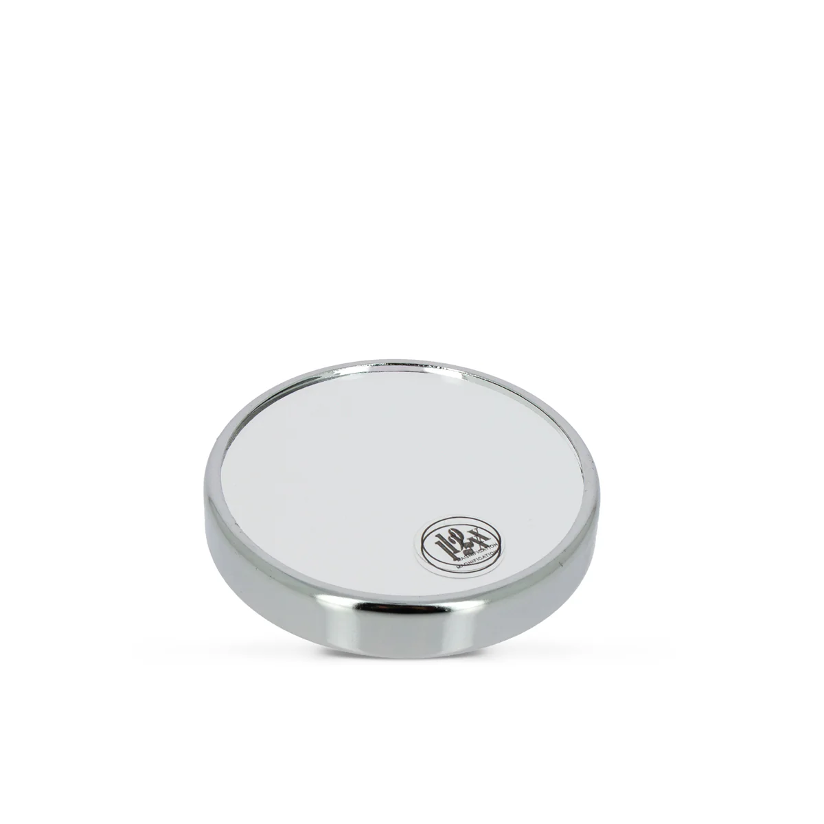 Miroir d'appoint avec ventouse 7.5cm chromé x12