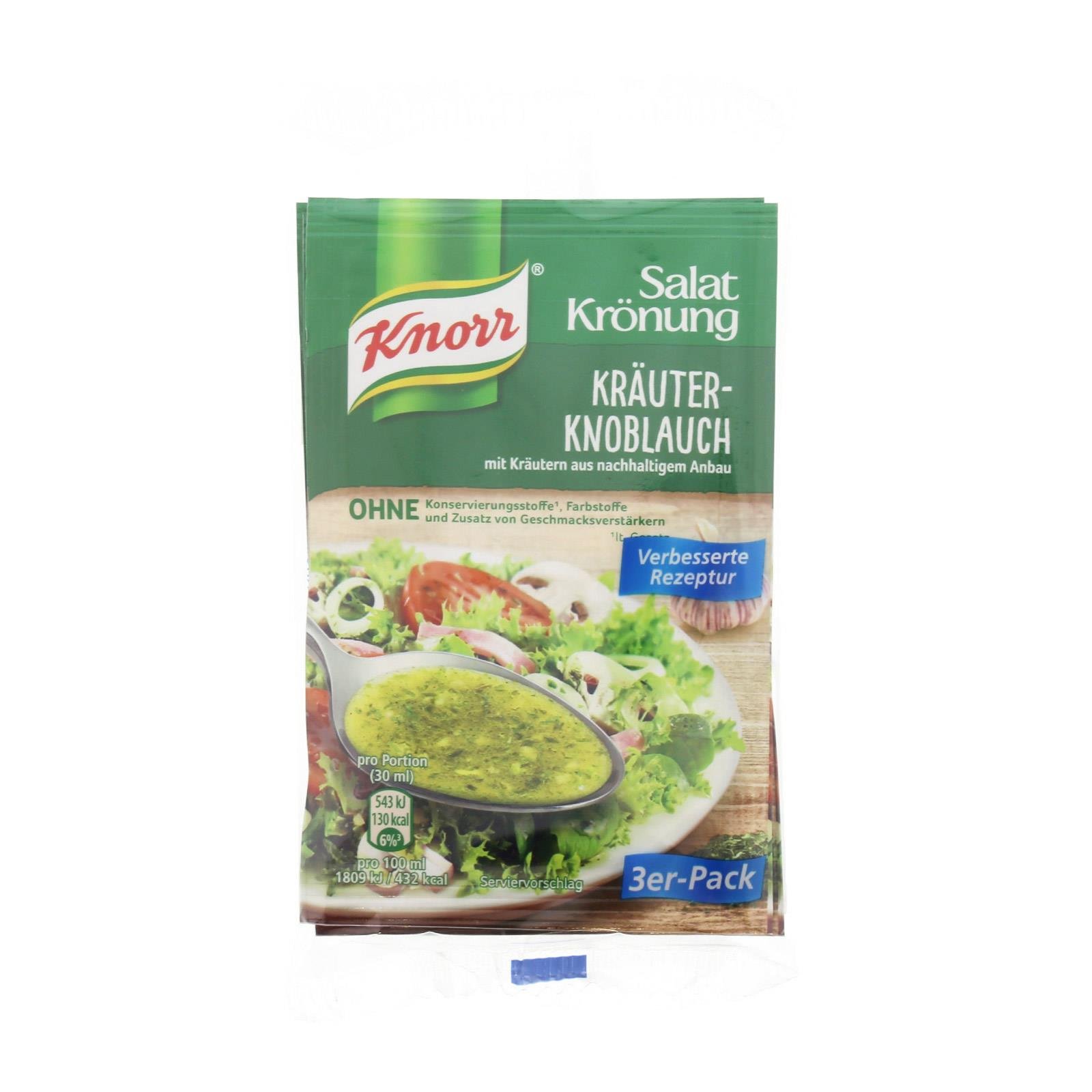 Knorr Salatkrönung Kräuter-Knoblauch 3er