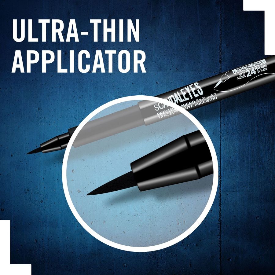 Rimmel Scandaleyes Micro Eyeliner #001 Black 1,1ml