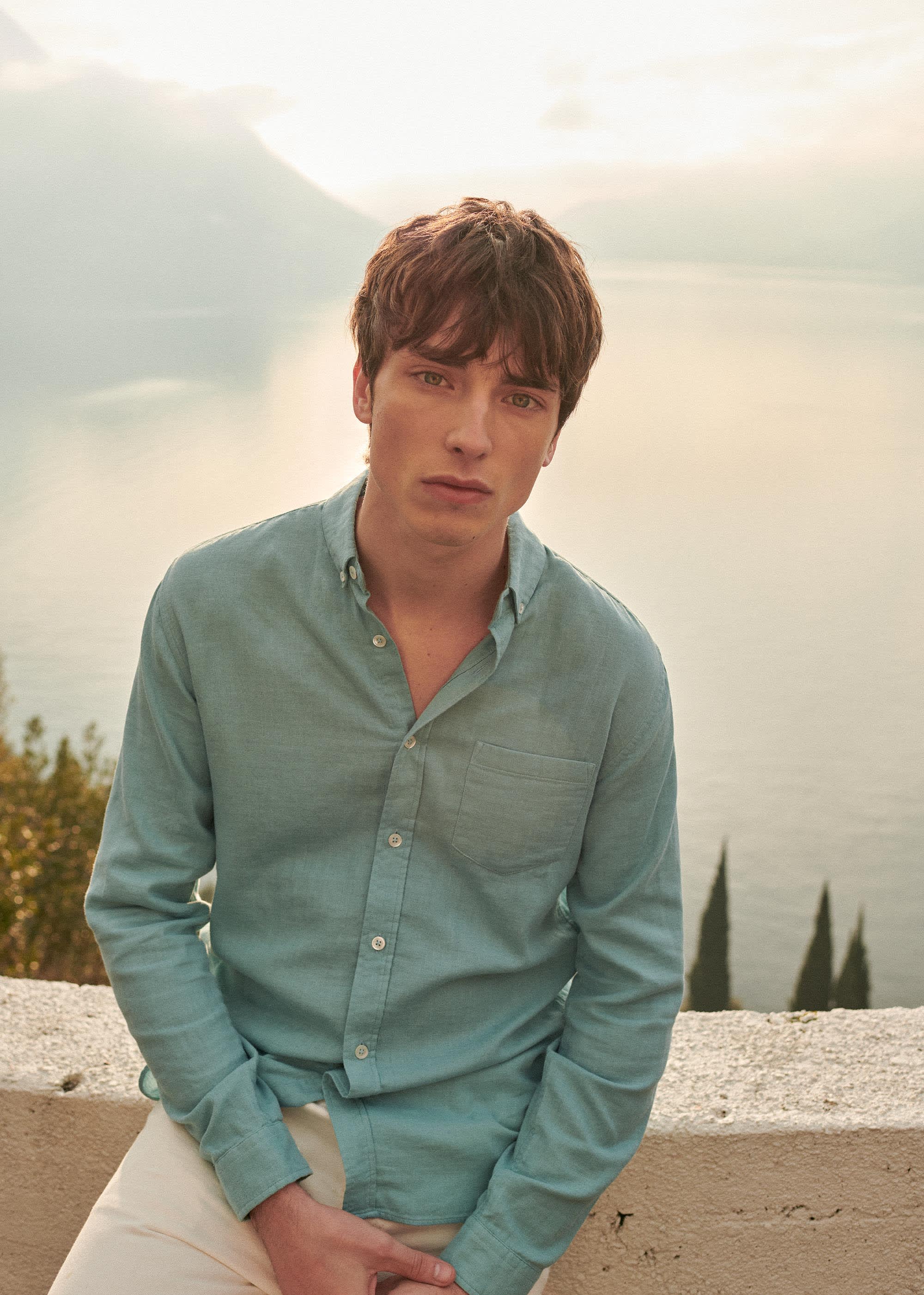 Chemise Luke - Bleu Azur - POUR LUI 5906557