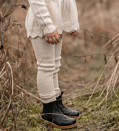 Fliink Leggings - Strick - Benna Rib - Sandshell