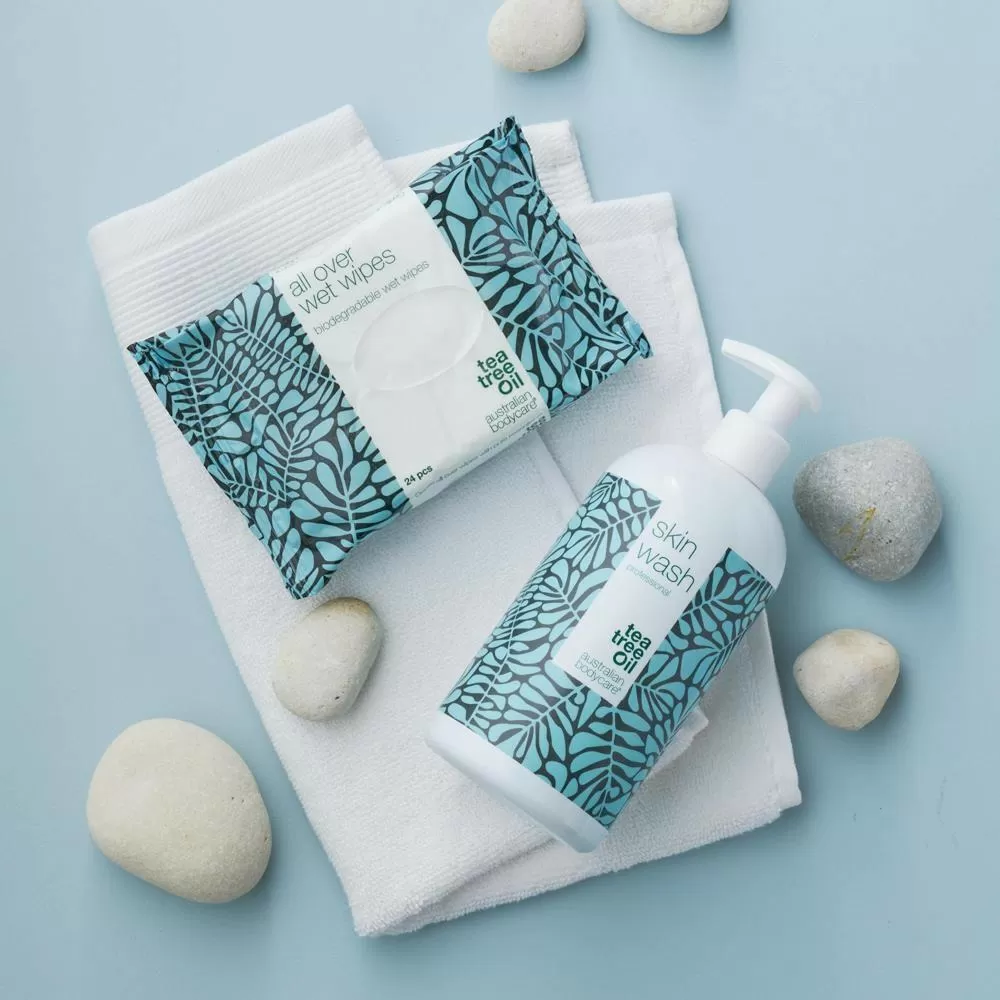 Australian Bodycare All Over Wet Wipes - 24 stk.