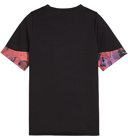 Puma T-Shirt - IndividualCUP Jr - Schwarz m. Print