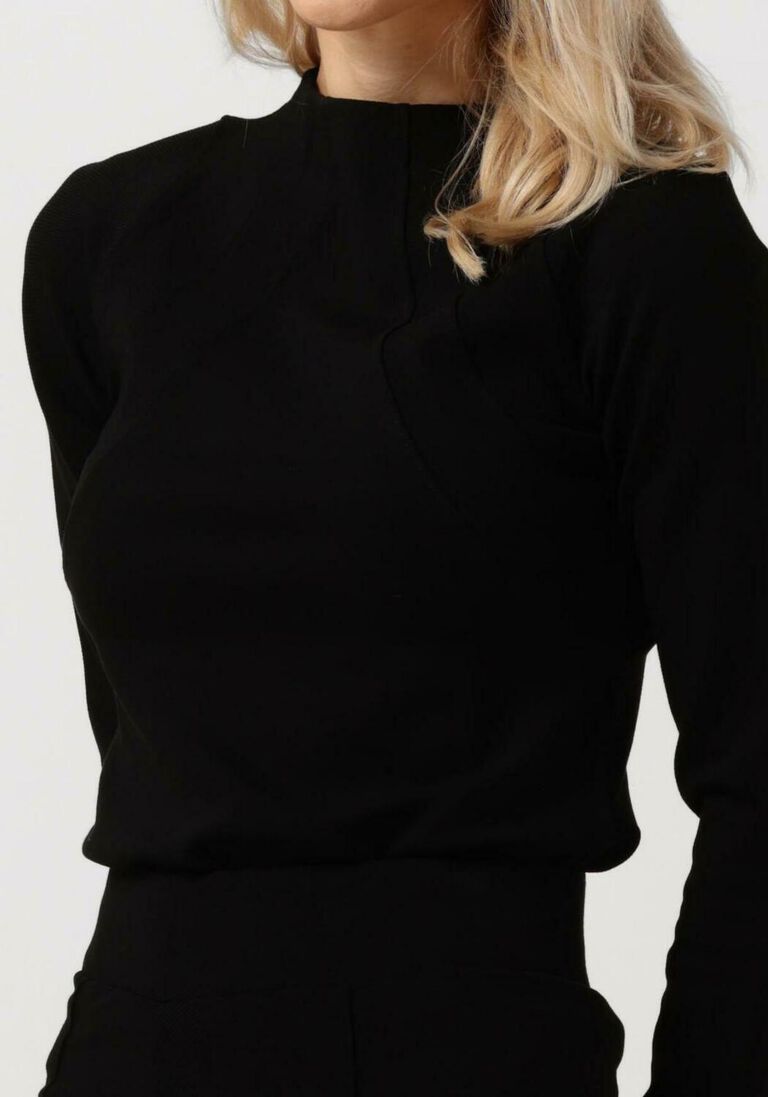 LUNE ACTIVE zwarte lune active trui forest longsleeve line top