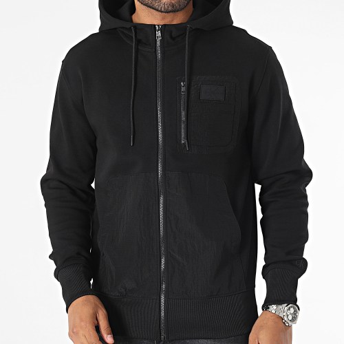 Sweat Capuche Zippé 4101 Noir