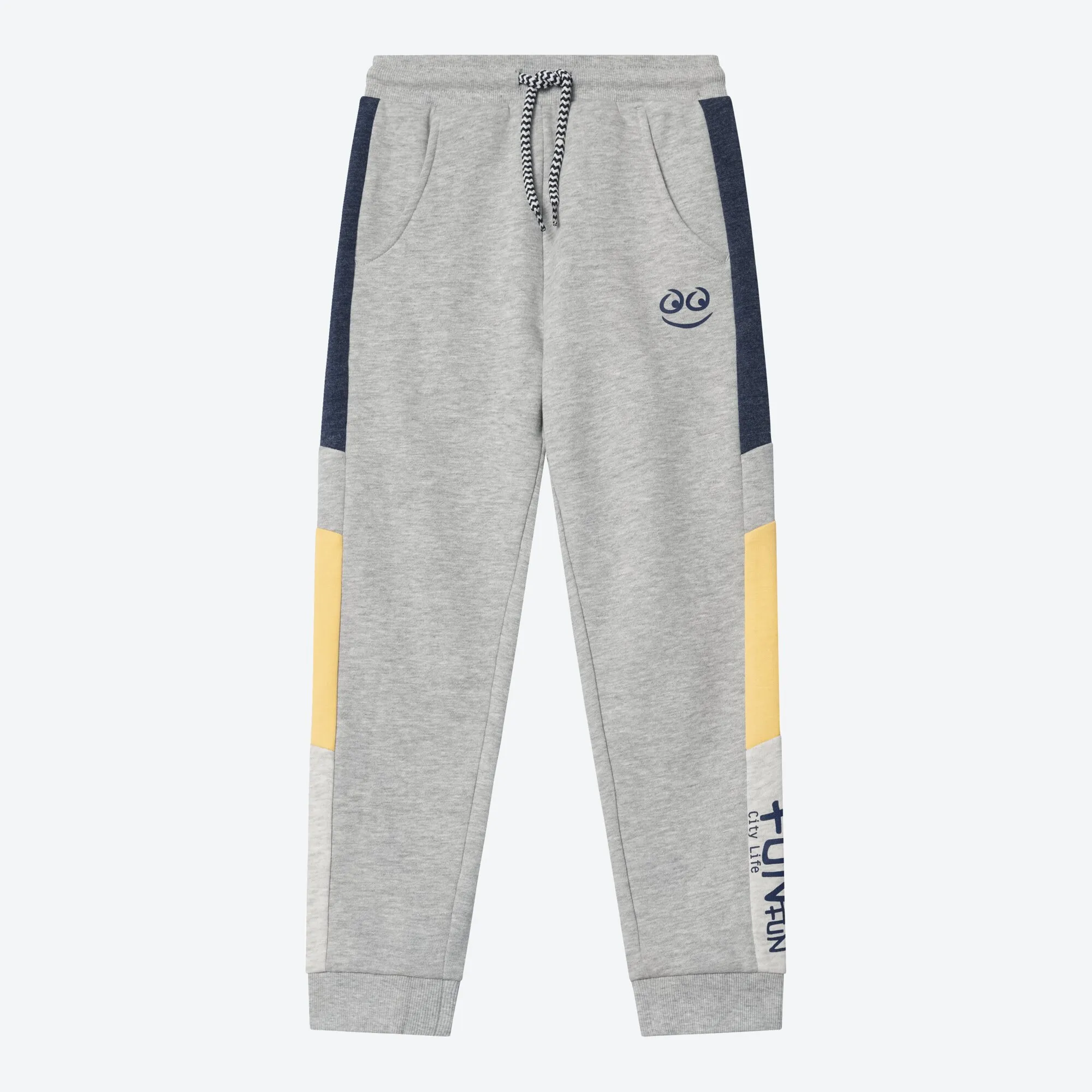 Jungen-Jogginghose mit Kontrast-Einsätzen