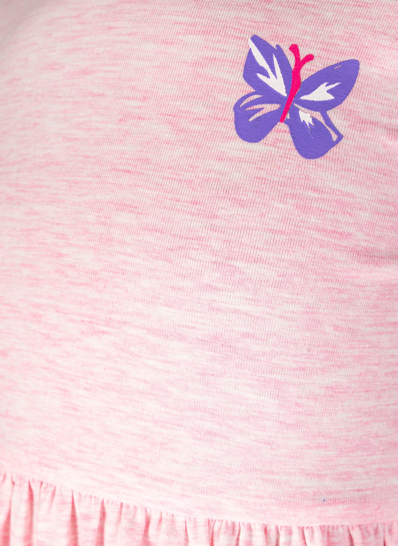 Kurzarm-Kleid SPRING PASTEL in rose