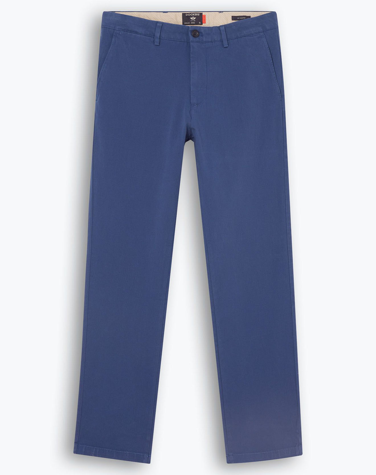 Dockers Pantalon Smart 360 Flex Chino Slim bleu moyen