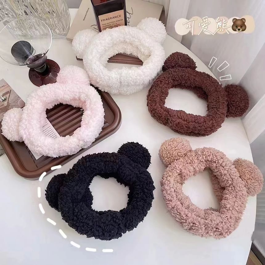 Miumi - Bear Ear Face Wash Hoofdband