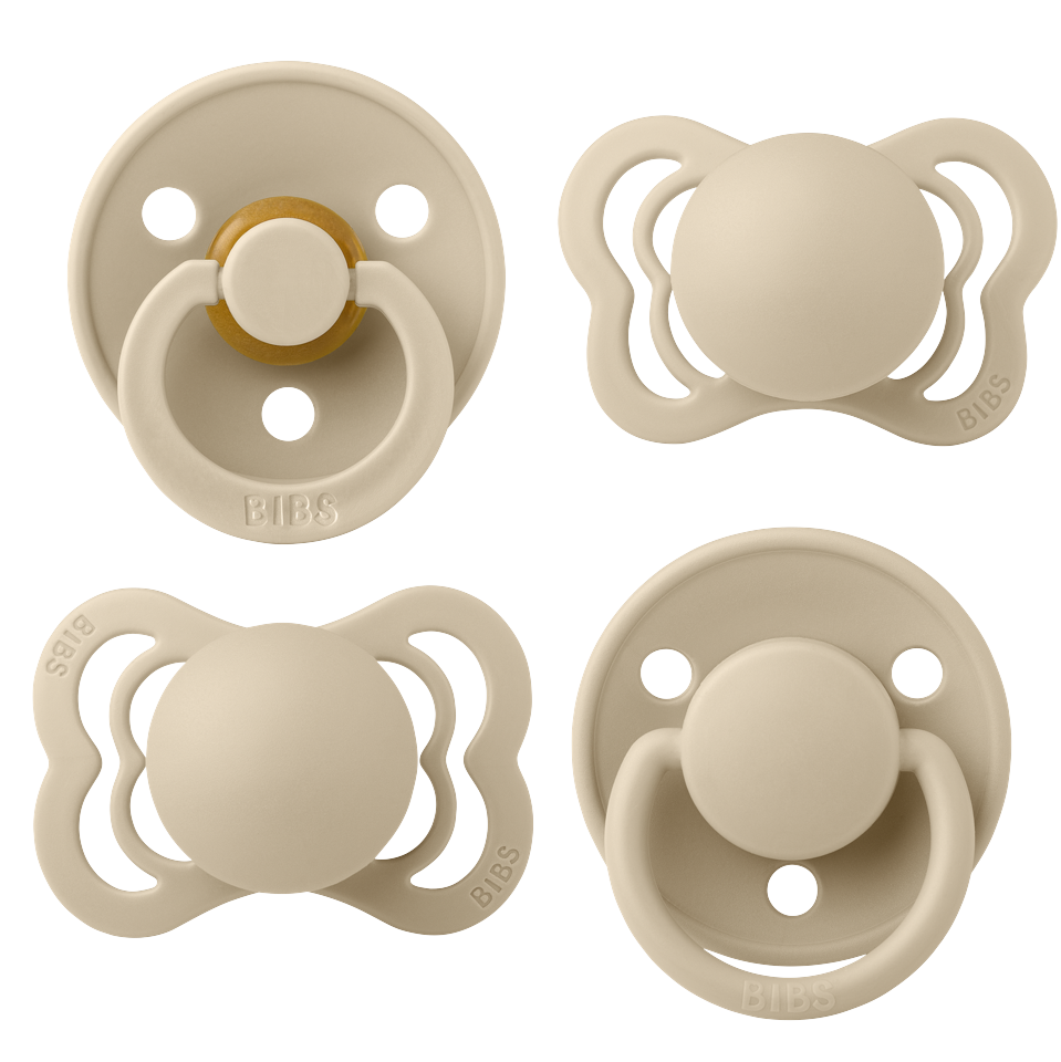 BIBS - Pacifiers Try-it Collection - Vanilla - Size 1