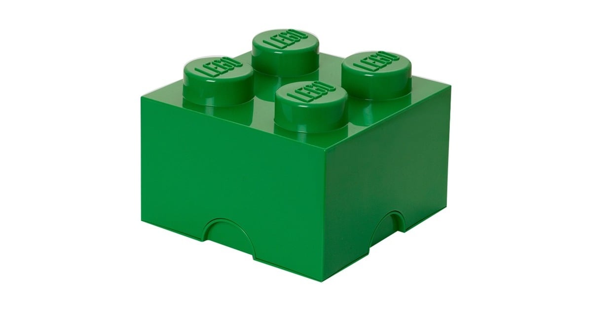 Room CopenhagenLEGO Storage Brick 4 Groen opbergdoos  (Groen)