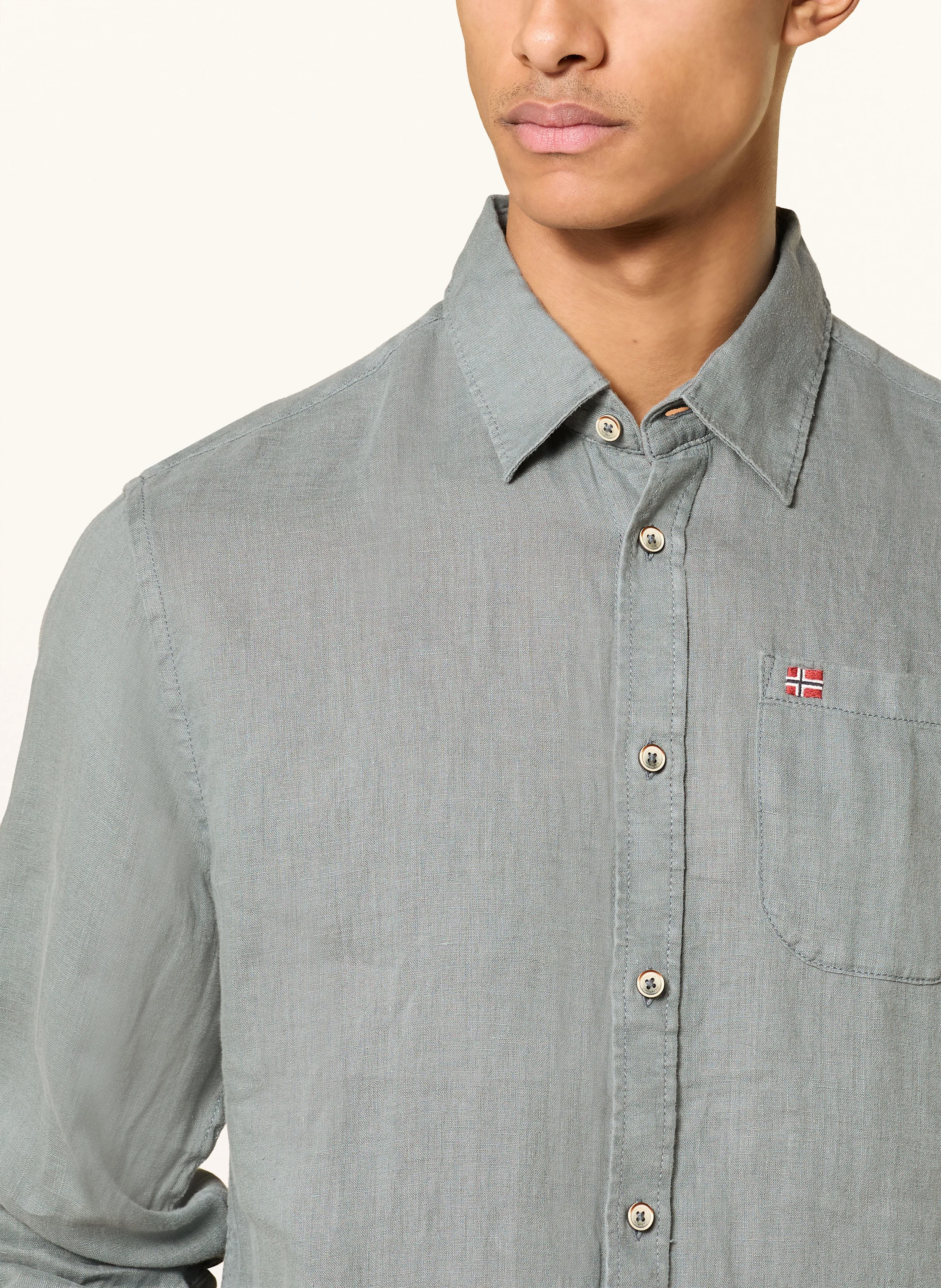NAPAPIJRI Leinenhemd G-LINEN LS Regular Fit