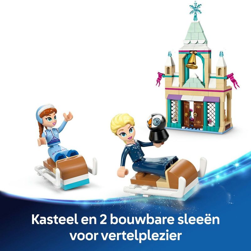 LEGO Disney Frozen - Kasteel Van Arendelle - Bouwpakket - Inclusief Anna en Elsa Poppetjes