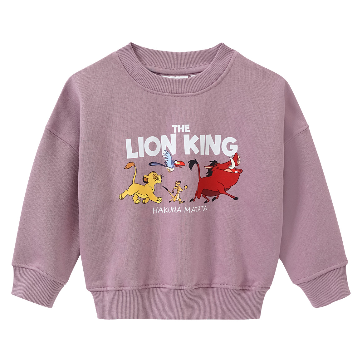 Topolino Der König der Löwen Sweatshirt helllila