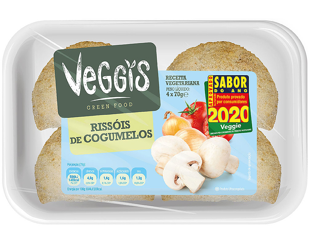 RISSOIS VEGGIS DE COGUMELOS 280G