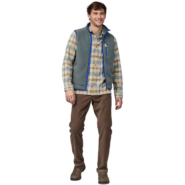 Chemise PATAGONIA M'S L/S ORGANIC COTTON MW FJORD FLANNEL SHIRT FIELDS/NATURAL