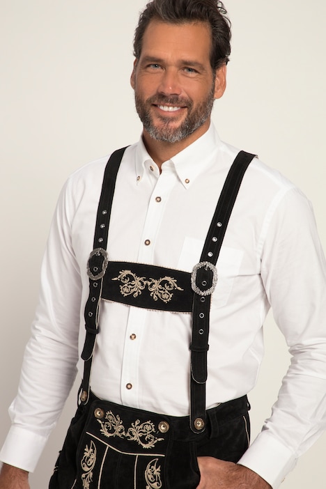 JP 1880 Trachtenhose, echtes Leder, Stickereien