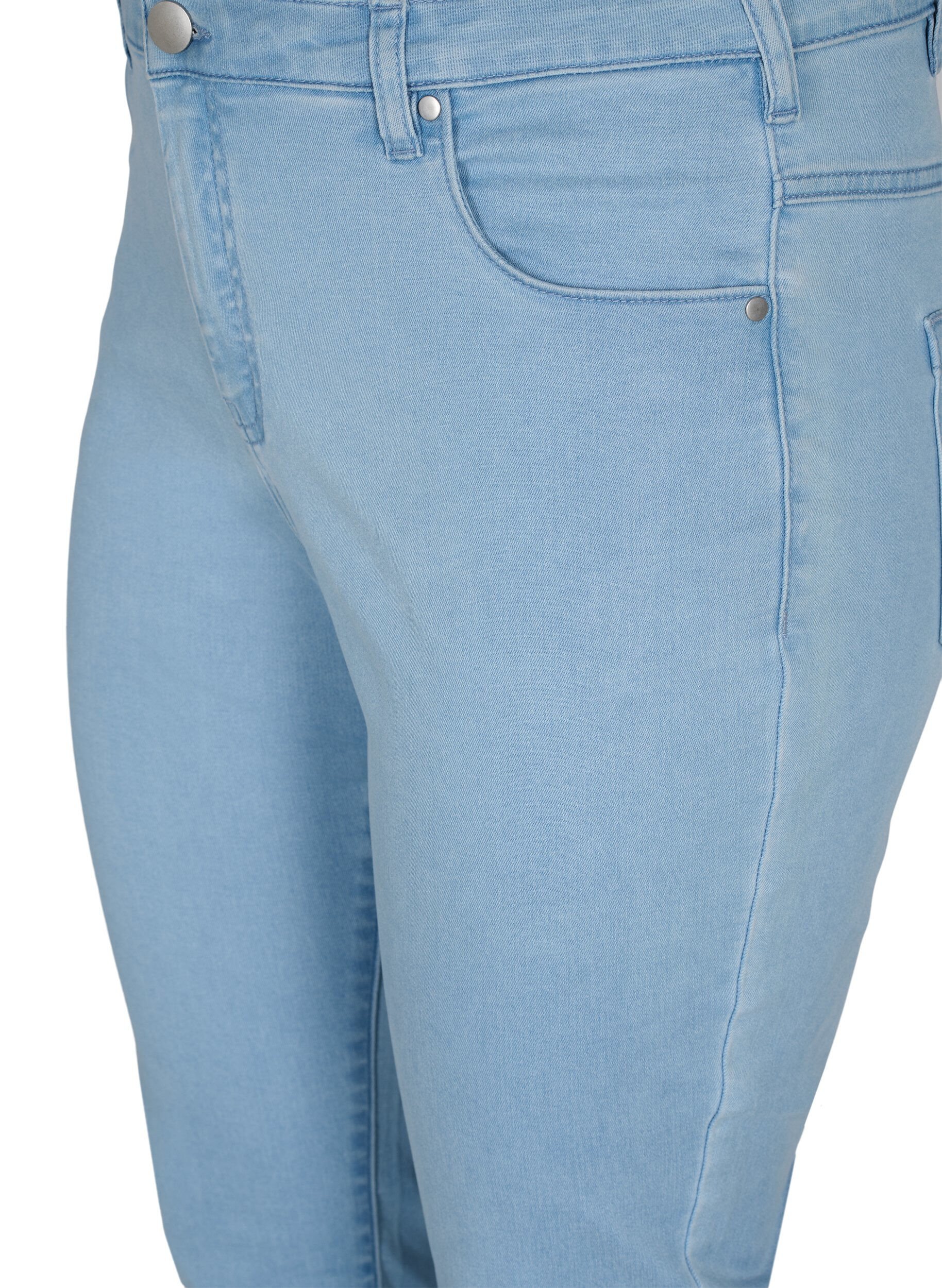Slim fit Emily jeans med normal talje