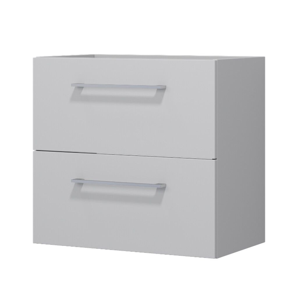 SERVANTSKAP CAMARGUE NORD GRUNN 2 SKUFFER HVIT MATT 60 CM
