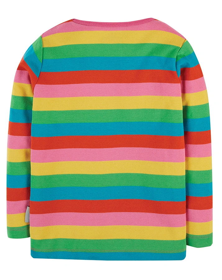 Langarmshirt FAVOURITE  RAINBOW STRIPE in bunt