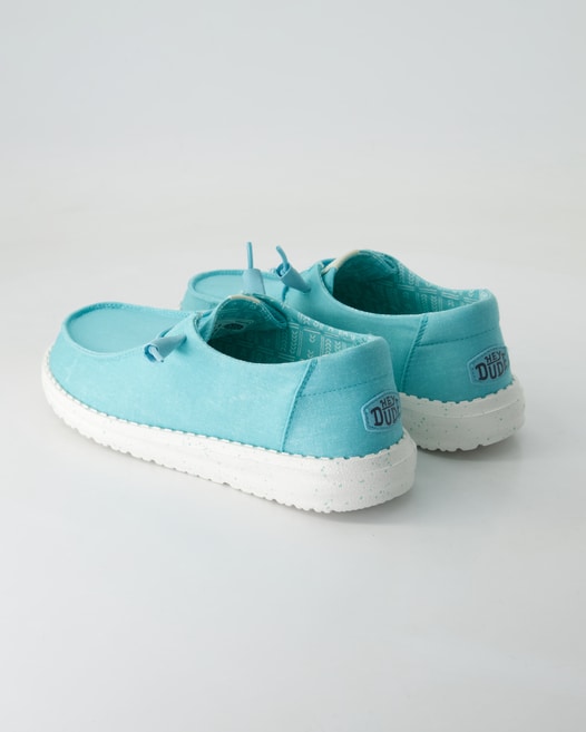 Hey Dude Wendy Canvas Sneaker in Grün
