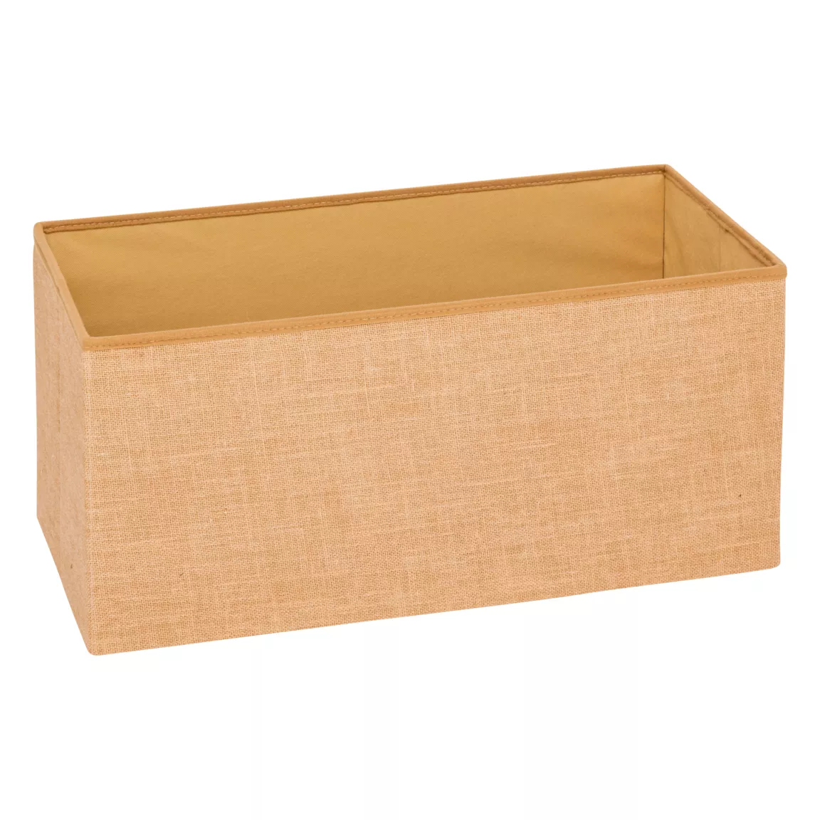 Pouf pliant Double en toile de Jute (76 x 31 x 31 cm) Smart Naturel