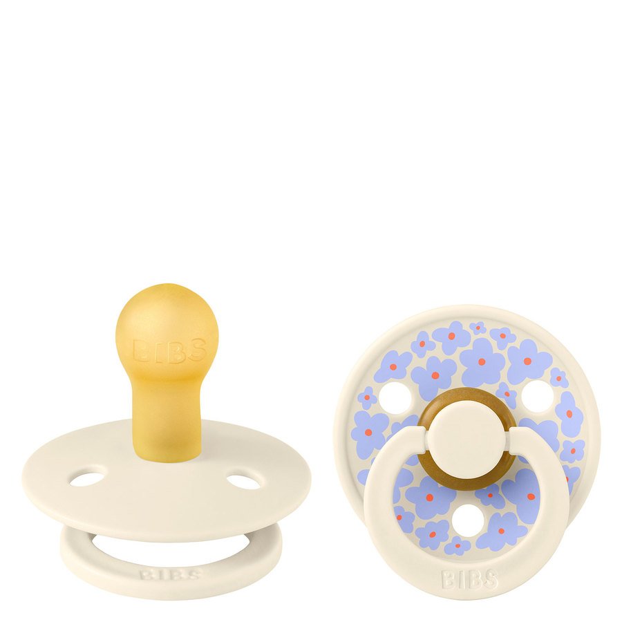 BIBS Pacifier Colour Latex Studio Collection Jasmine Ivory Mix Size 1