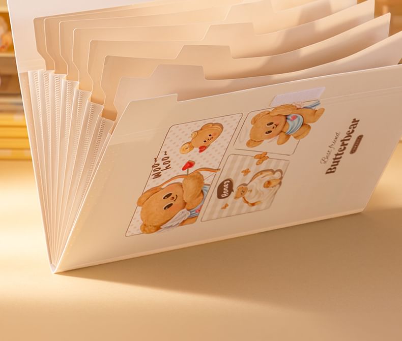 Butterbear - Butterbear A4 documententas (verschillende ontwerpen)