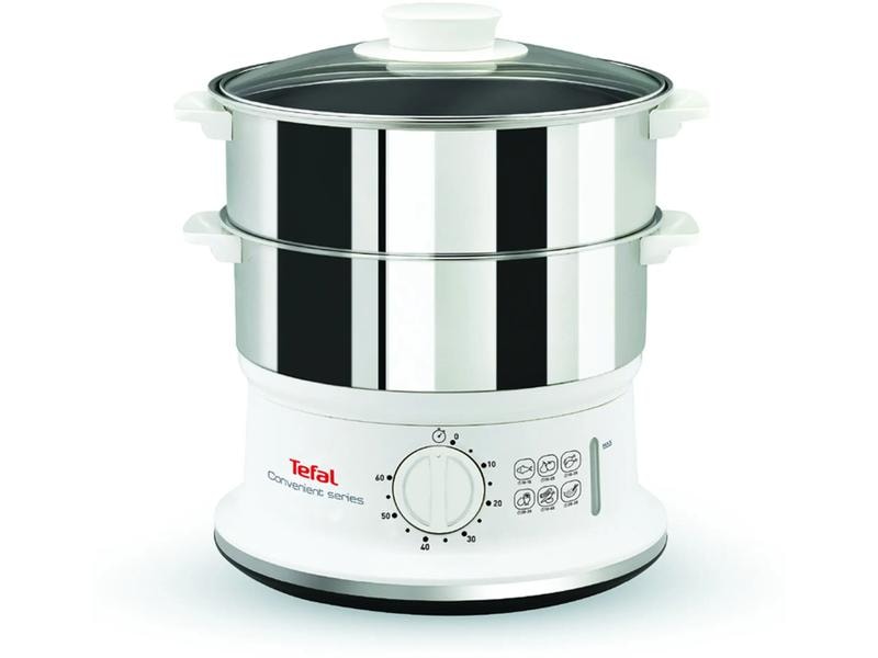 Tefal Dampfgarer VC1451 Dampfgarer aus Edelstahl