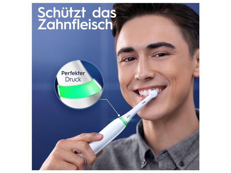 Oral-B Rotationszahnbürste iO Series 6 White Elektrische Zahnbürste