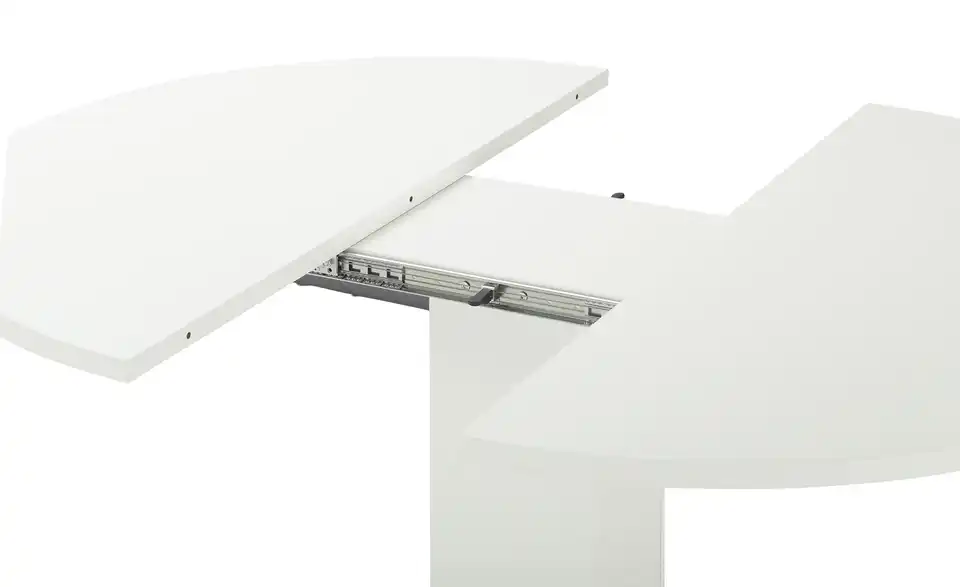 Esstisch ausziehbar Tap 110 cm (rund) Weiß