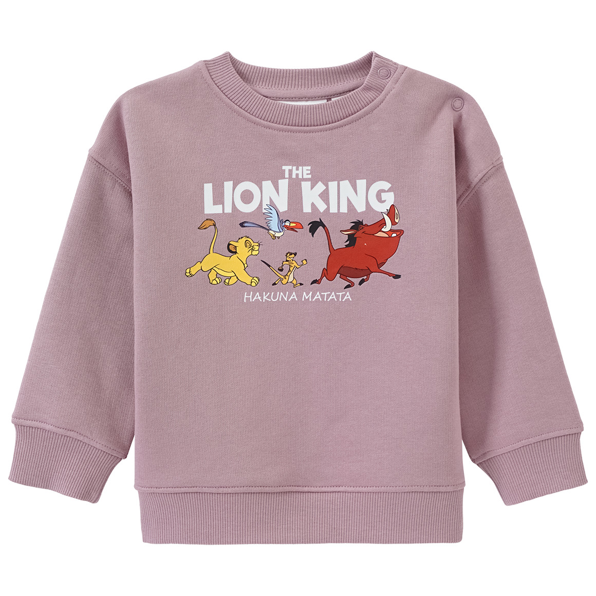 Topomini Der König der Löwen Sweatshirt helllila