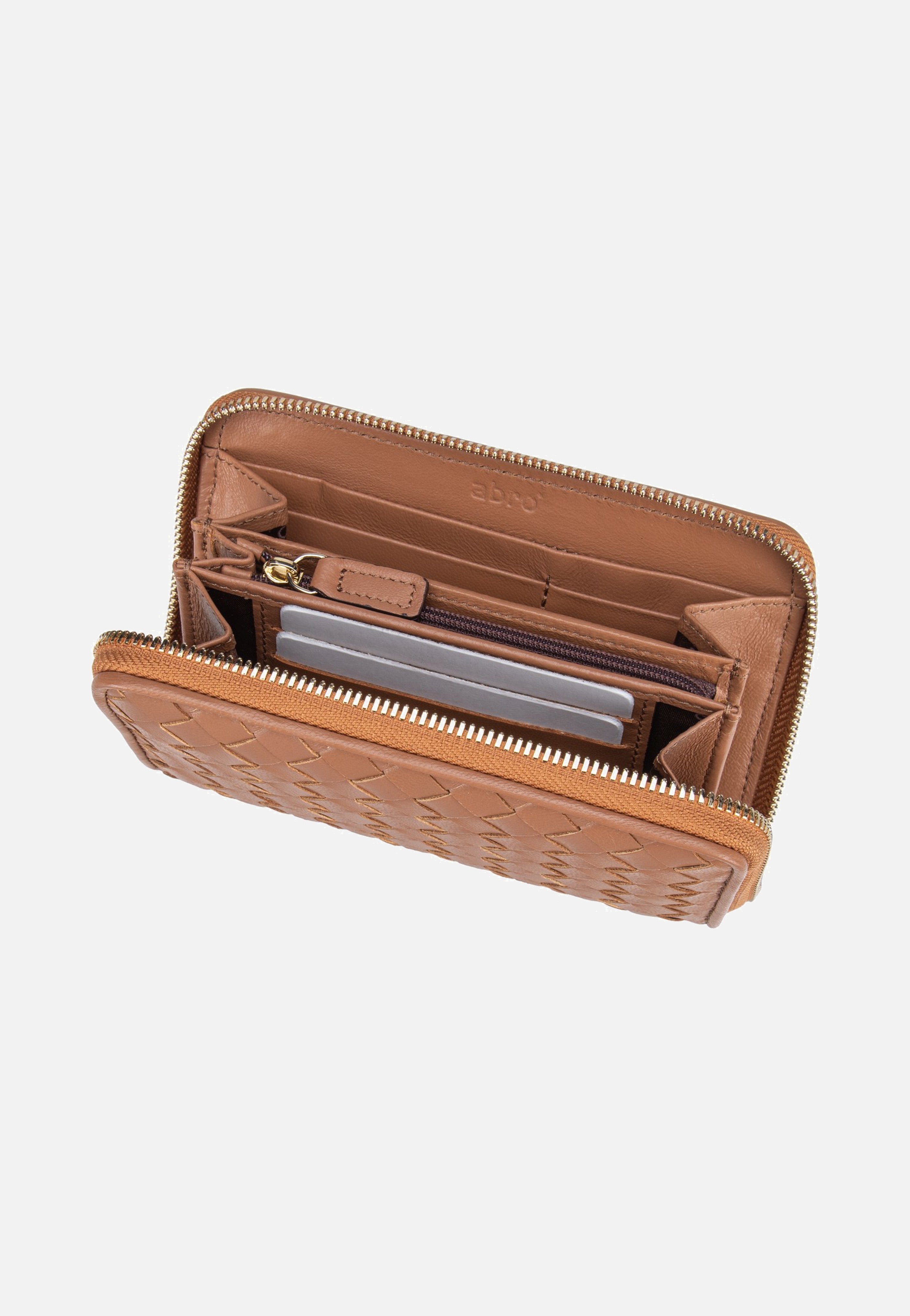 Piuma Weaving Wallet Cuoio - Portemonnaie