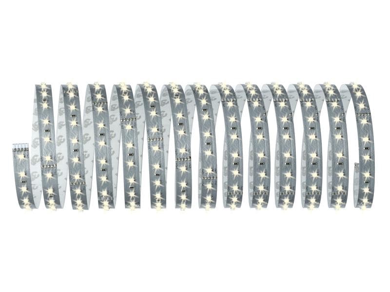 Paulmann LED-Stripe MaxLED 500 2700 K, 5 m Basisset Unbeschichteter LED-Streifen, kürzbar