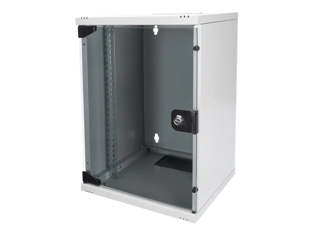 Digitus DN-10-09U - Kabinet - vægmonterbar - lysegrå, RAL 7035 - 9U - 10