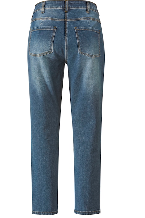 7/8-Jeans, Slim Fit, Patches, 5-Pocket