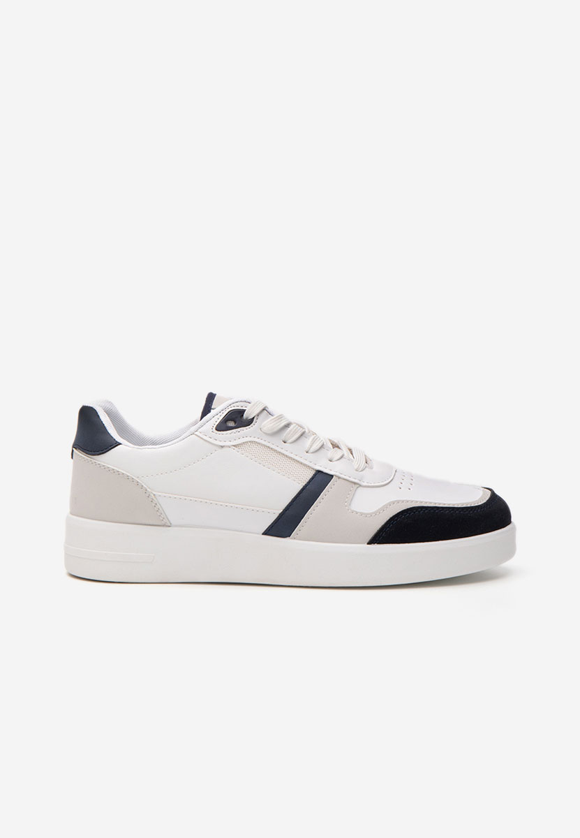 Baskets pour hommes blancs Deann V2