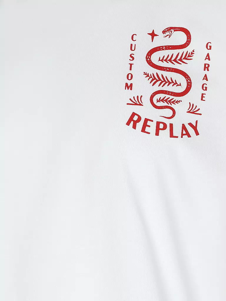 REPLAY T-Shirt weiss