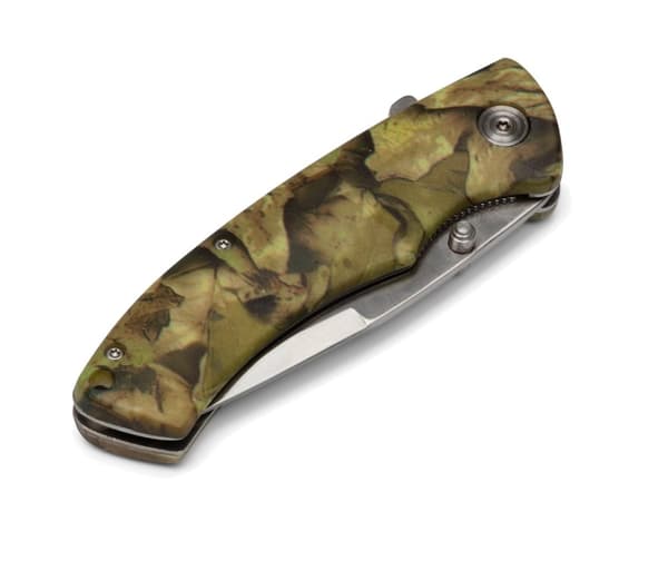 Jaktfoldekniv Green Camo 4,5