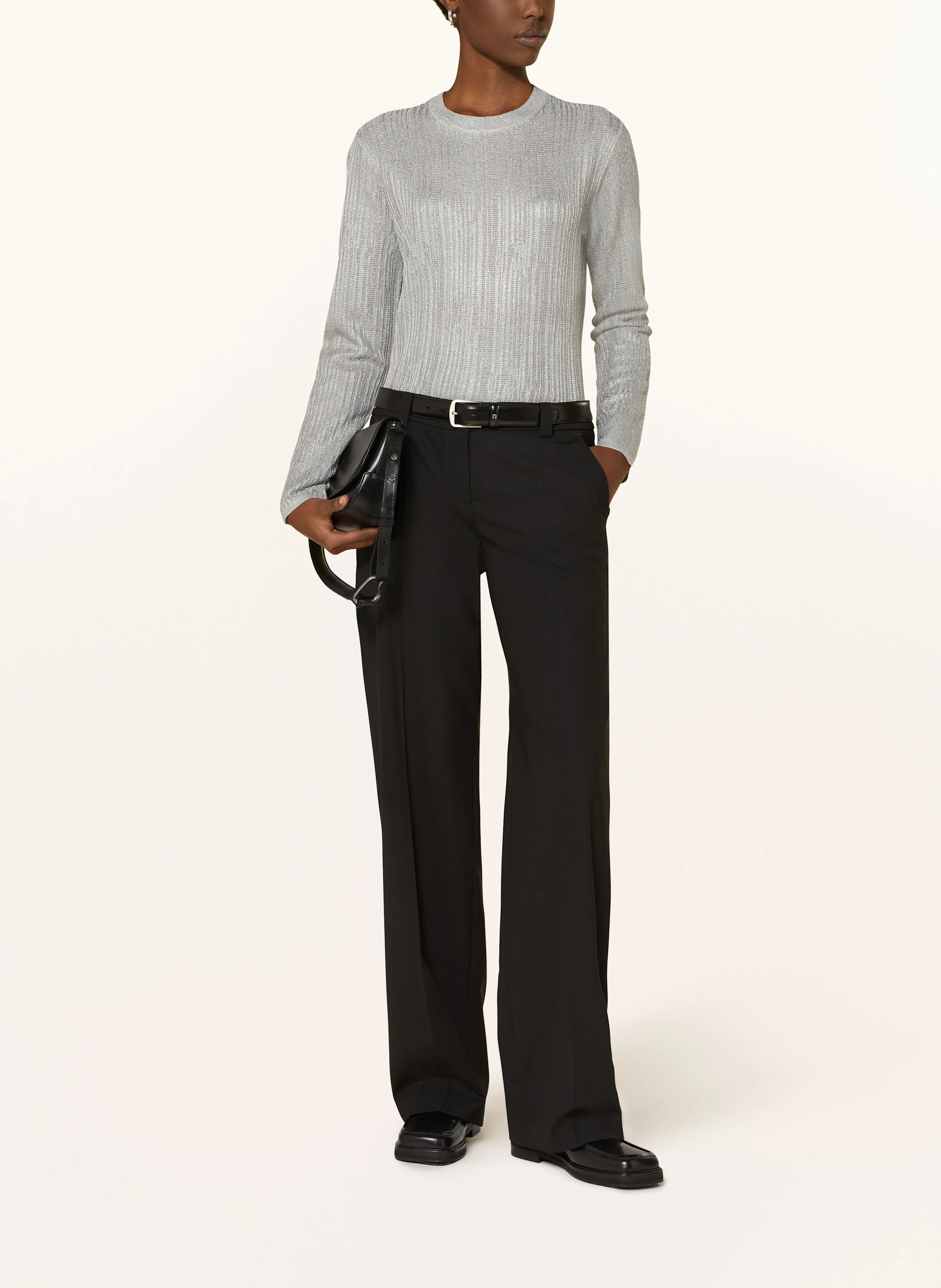 ARMANI EXCHANGE Pullover mit Glitzergarn