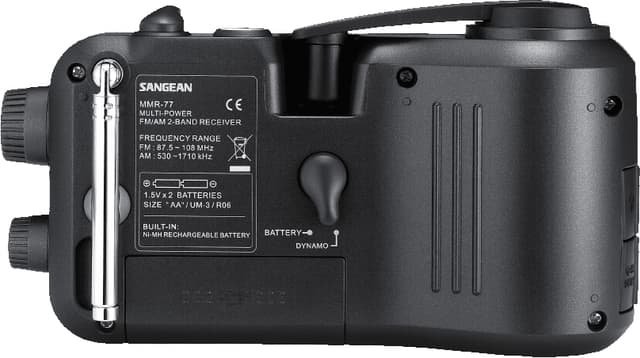 Sangean MMR-77 analog radio (sort)