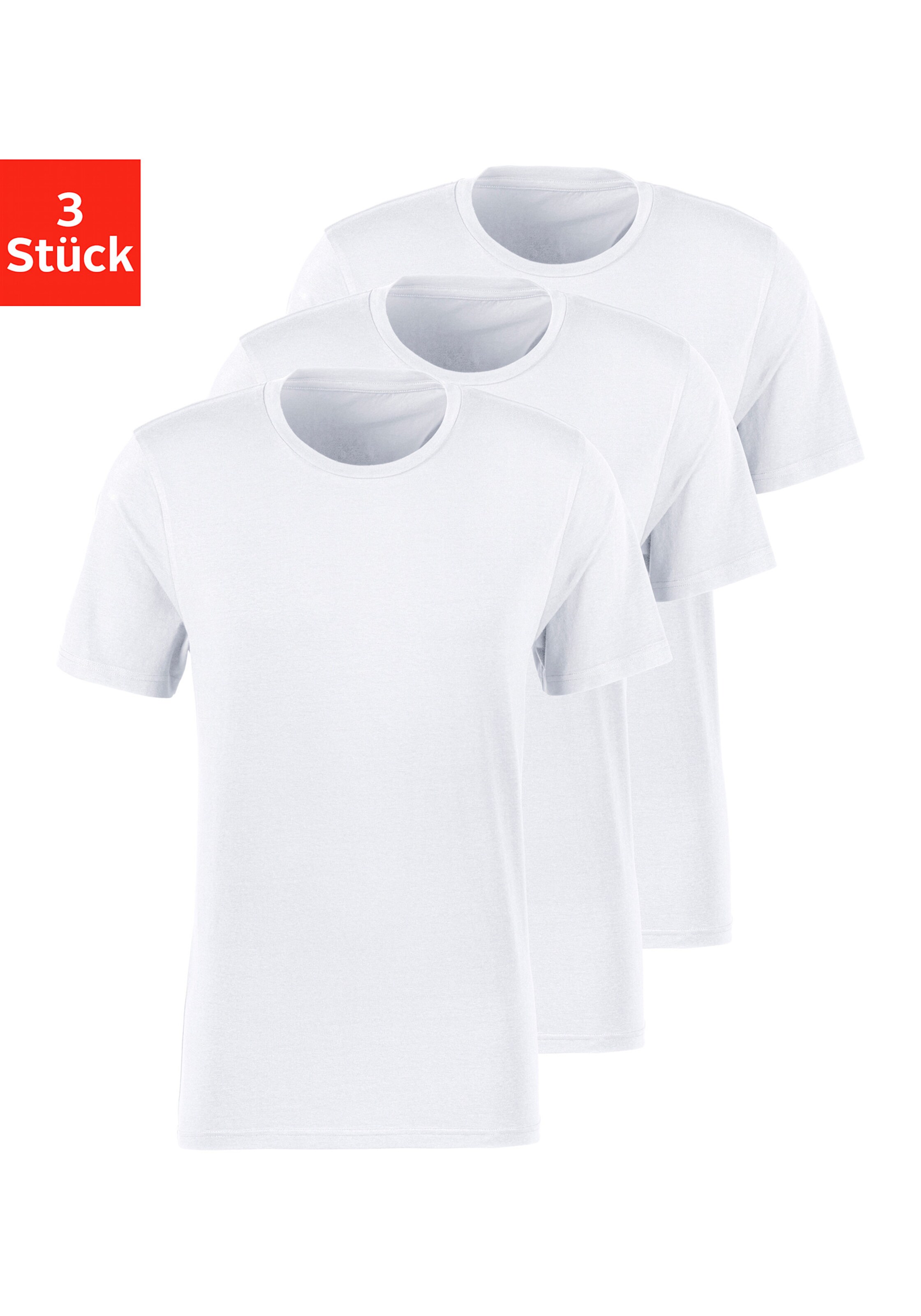 Bruno Banani T-Shirt in weiß