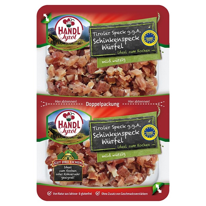 GUT DREI EICHEN HANDL Schinkenspeckwürfel 130 g