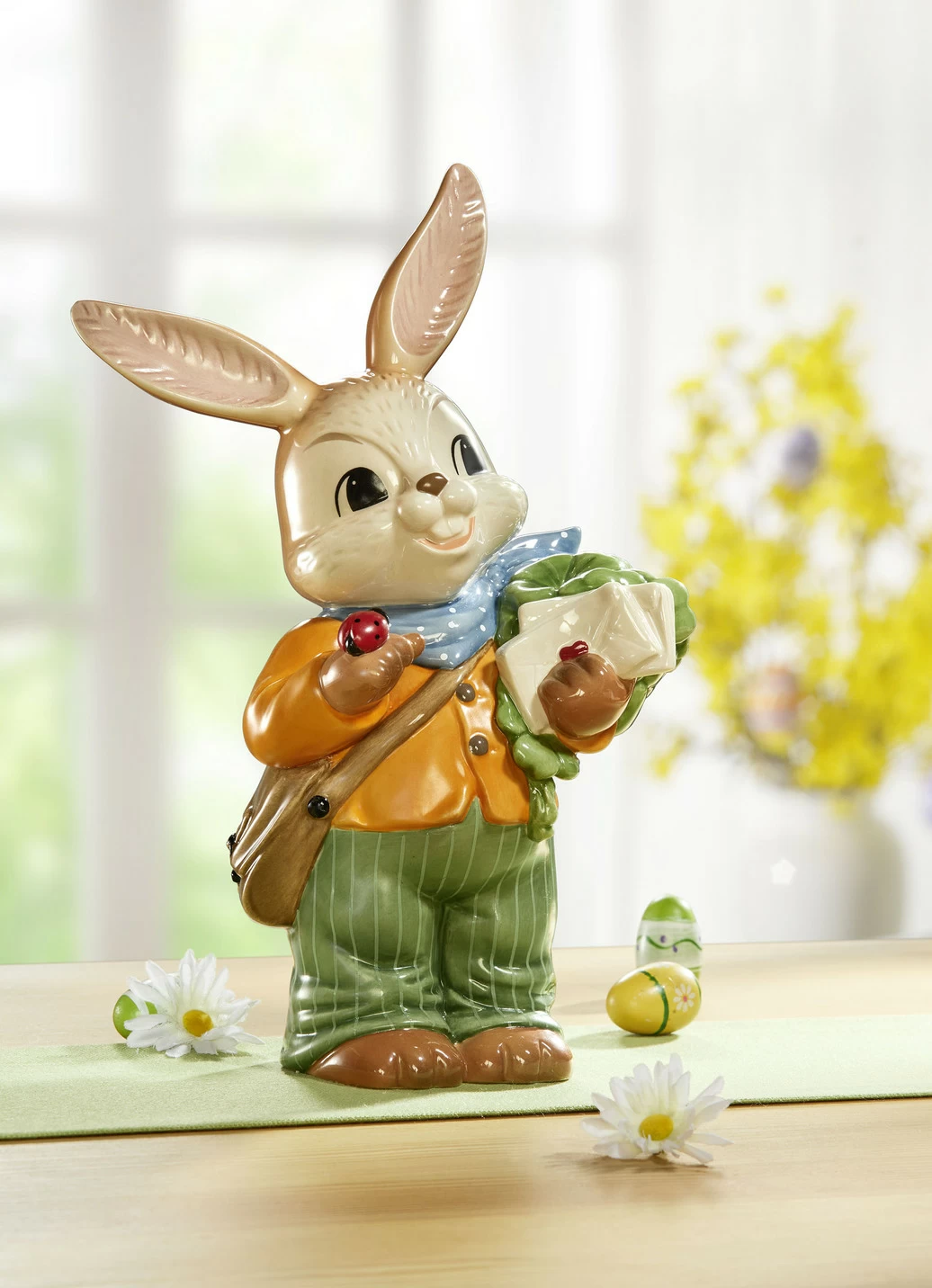 Hase aus hochwertigem Feinsteingut