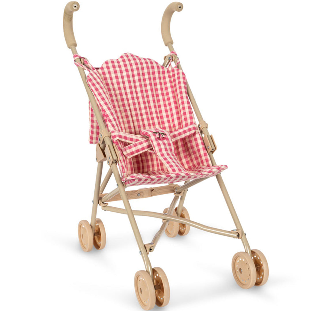 Konges sløjd poppenbuggy cheeky - bubblegum check