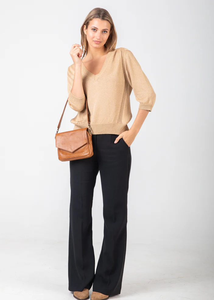Chabo - Kyara Cross Bag - Cognac