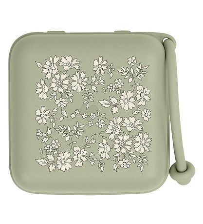 BIBS X Liberty Schnullerbox - 7x5 cm - Sage