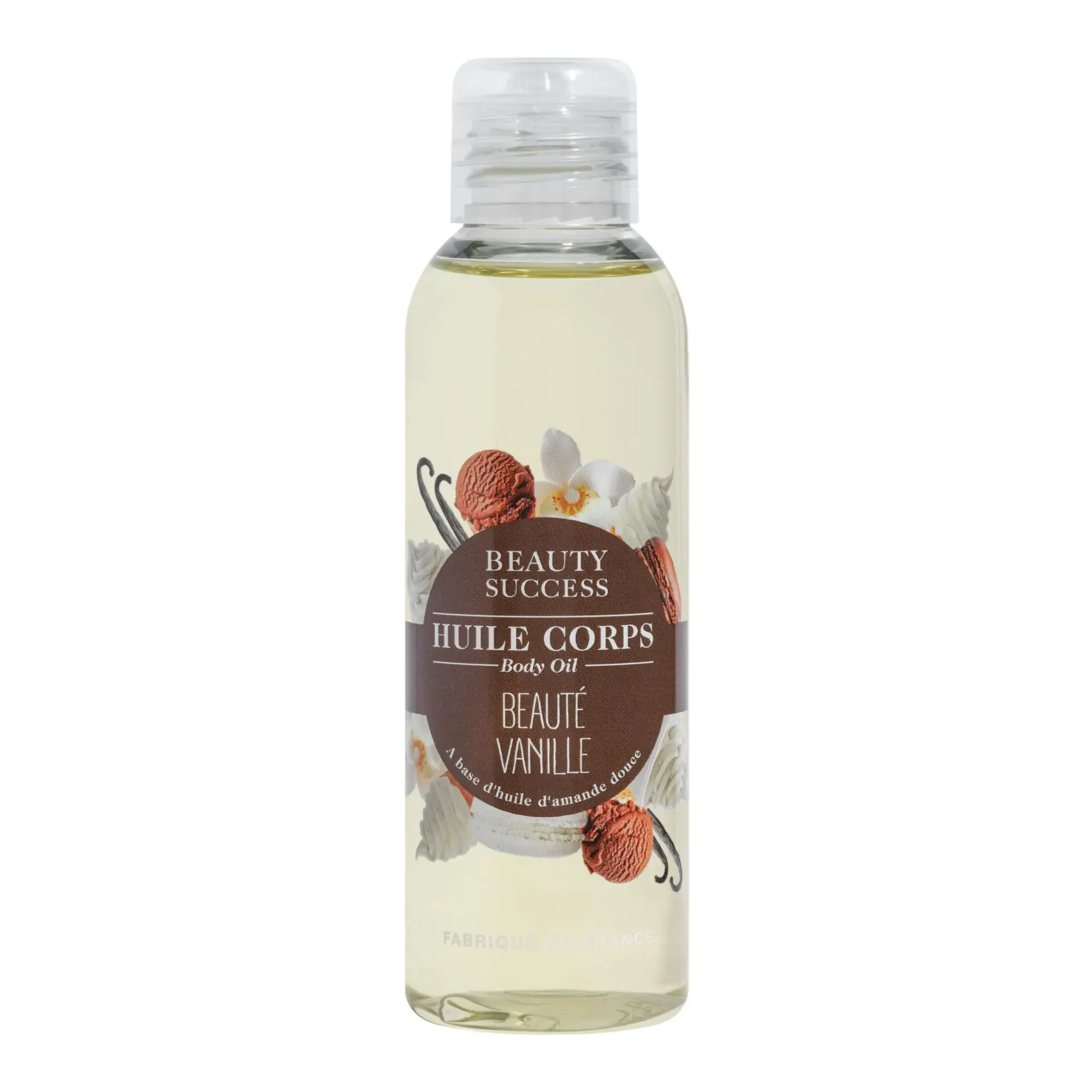 Beauty Success - Beauté Vanille Huile Corps 125ml - Huile
