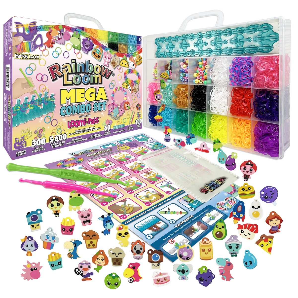 Rainbow loom Mega combo loomipals
